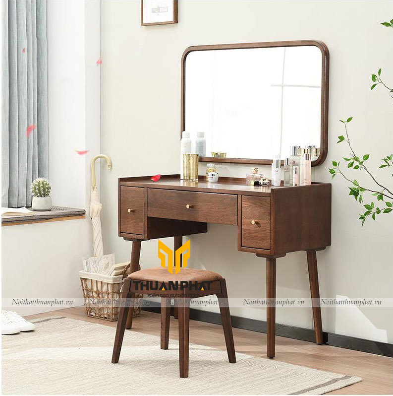 Bàn Phấn Gỗ Tự Nhiện   BP15