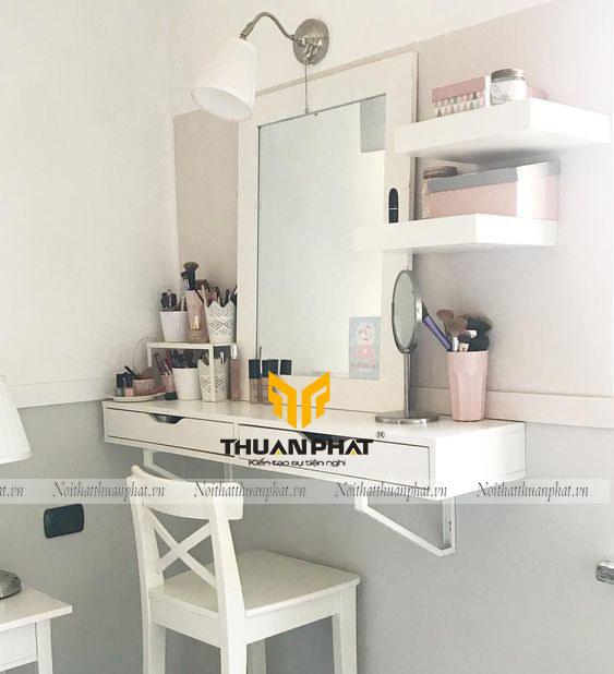 Bàn Phấn Hiện Đại Treo Tường  BP 11