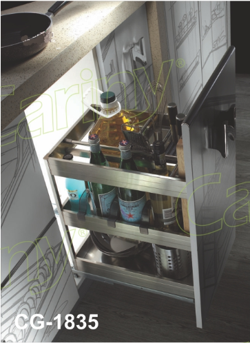 Giá dao thớt inox hộp Cariny CG-1835
