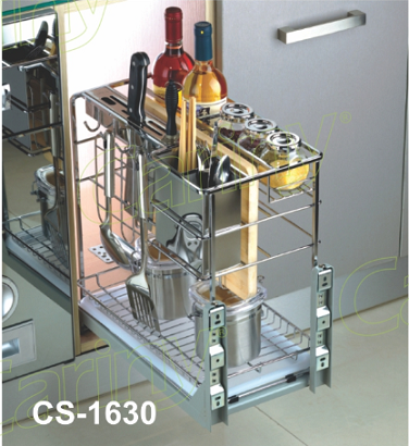 Giá dao thớt inox sợi Cariny CS-1630
