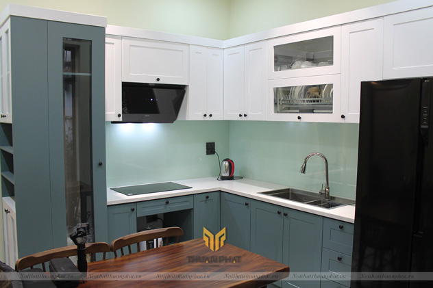 Bất ngờ với vẻ đẹp Scandinavian của Tủ bếp sơn Inchem