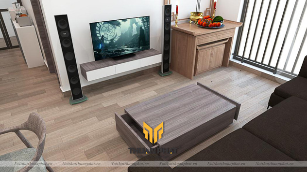 Nội thất căn hộ chung cư nhà anh Trung - Nguyễn Huy Tưởng