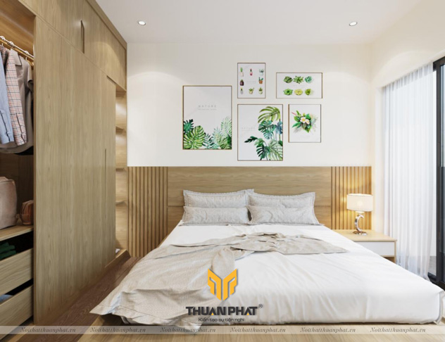 Nội thất căn hộ chung cư chị Giang - Thanh Trì