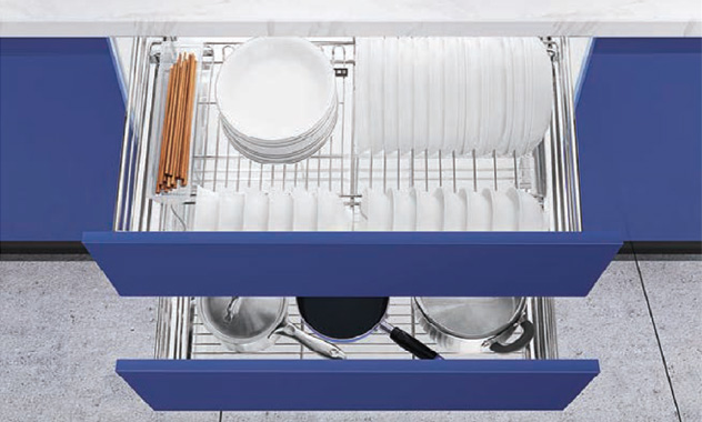 Giá bát, đĩa Inox tròn mạ Chrome SV - BT1-6/BT1-7/BT1-8/BT1-9