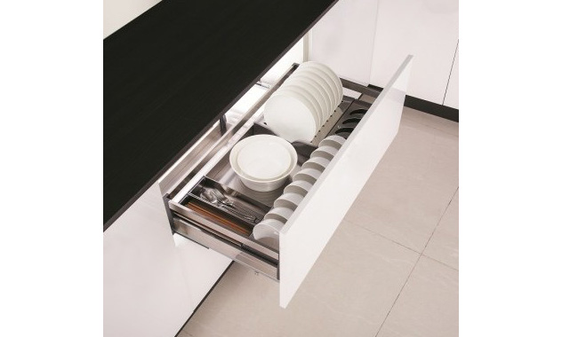Giá bát đĩa inox hộp