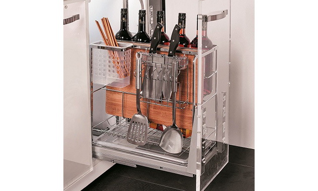 Giá dao thớt đa năng inox bóng cao cấp ES612.25