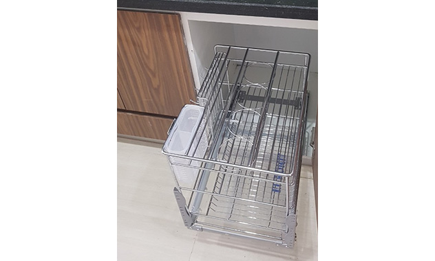 Giá dao thớt Model EUM - M (Inox 304 xước mờ cao cấp)