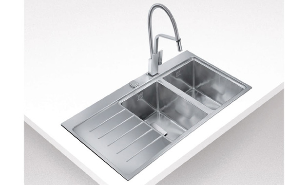Chậu rửa bát Teka ZENIT R15 2B 1D