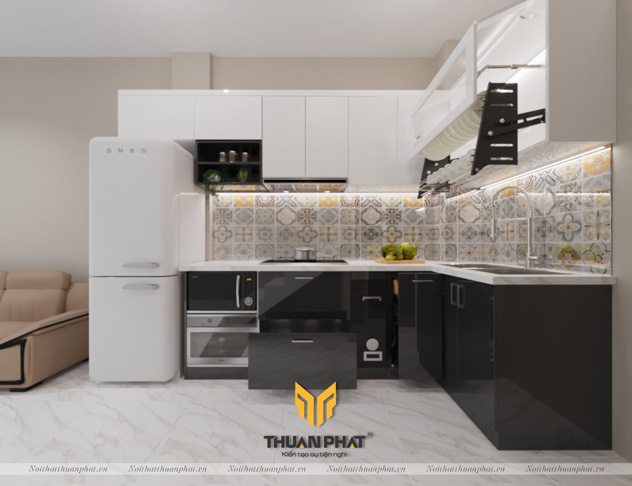 Tủ Bếp Acrylic AC110