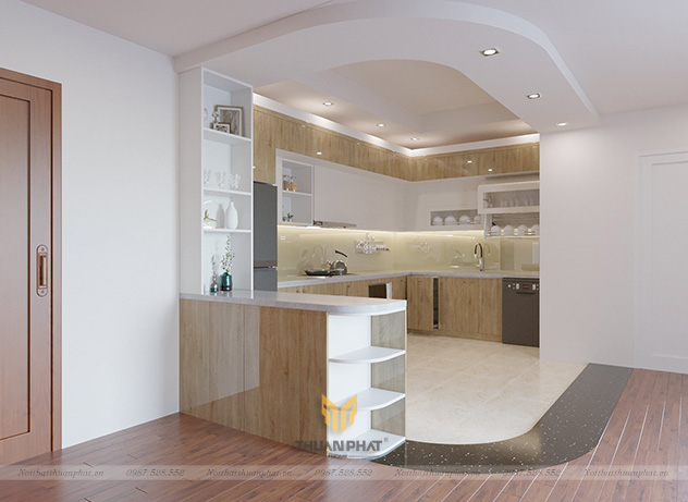 Tủ bếp nhựa Acrylic AC296