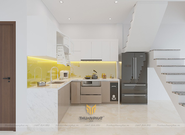 Tủ bếp nhựa Acrylic AC297