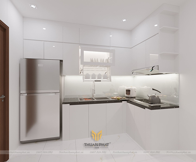 Tủ bếp nhựa Acrylic AC300