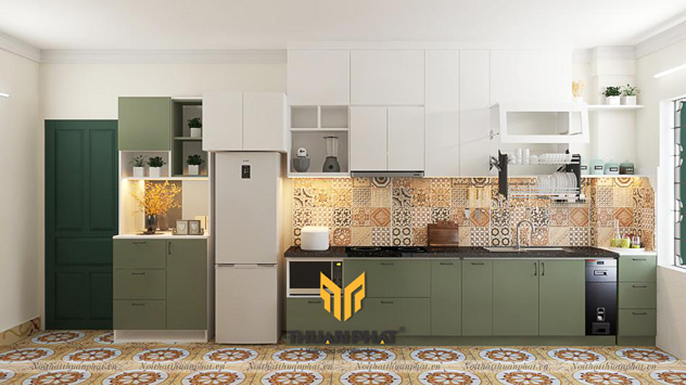 Tủ bếp Acrylic AC53