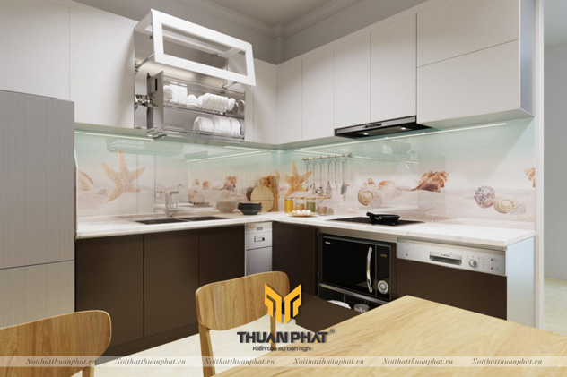 Tủ Bếp Acrylic AC55