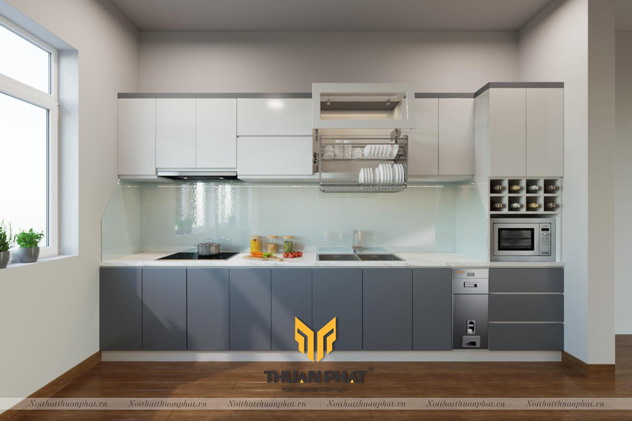 Tủ Bếp Acrylic AC57