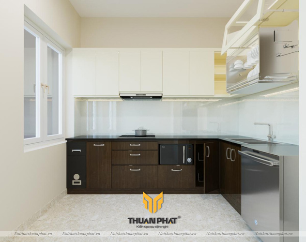 Tủ Bếp Acrylic AC67