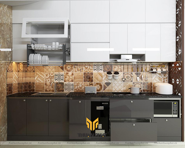 Tủ Bếp Acrylic AC76