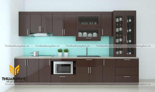 Tủ bếp Acrylic 03