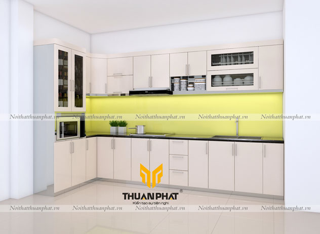 Tủ bếp Acrylic 07