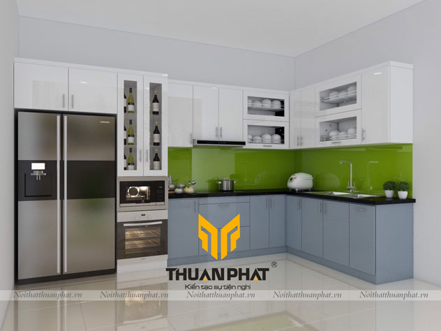 Tủ bếp Acrylic 15