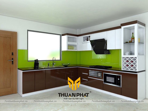 Tủ bếp Acrylic 27