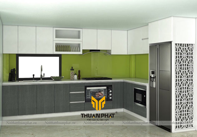 Tủ Bếp Acrylic 28