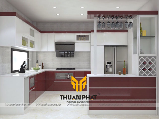 Tủ bếp Acrylic 29