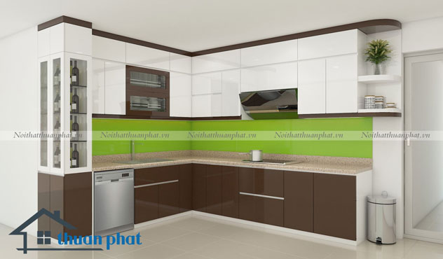 Tủ bếp Acrylic 33