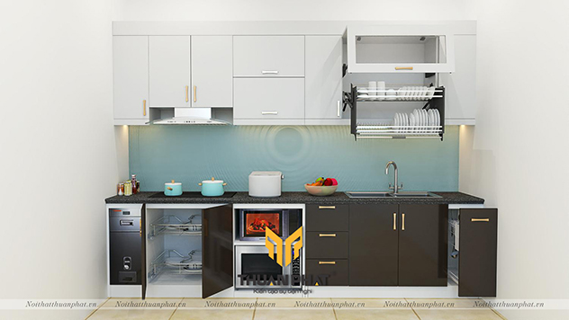 Tủ bếp Acrylic 35