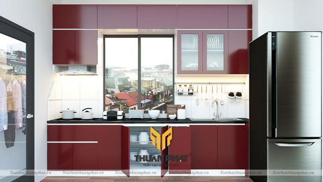 Tủ bếp Acrylic 36