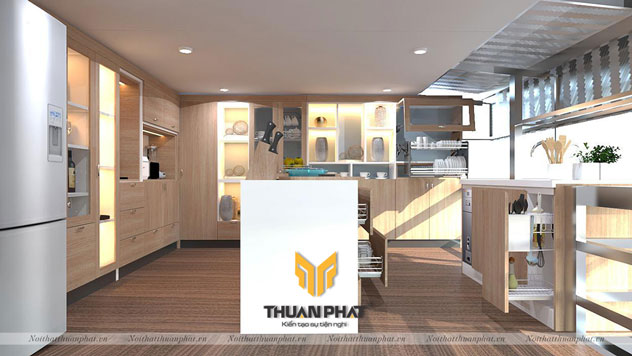 Tủ Bếp Laminate LA06