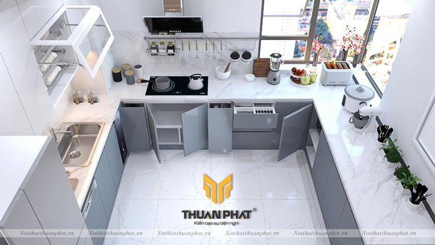 Tủ Bếp Acrylic AC51