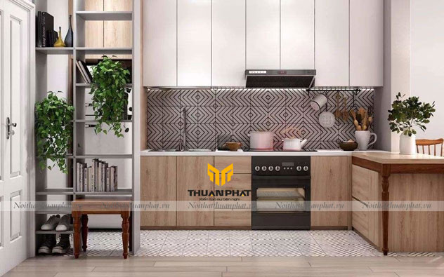 Tủ bếp Melamine ME05