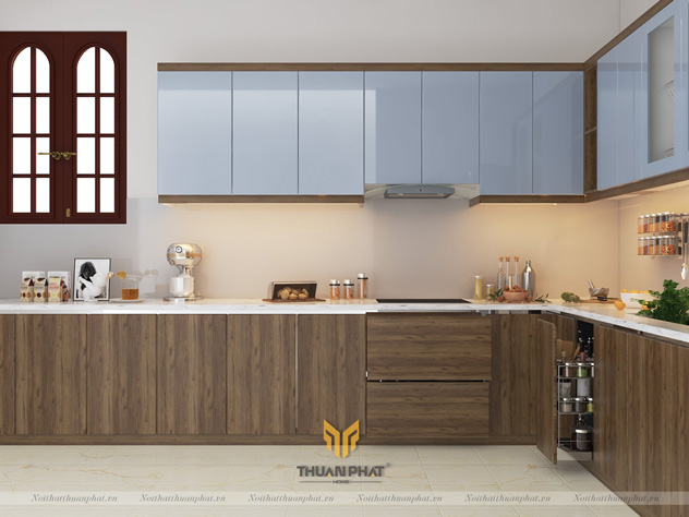 Tủ bếp Laminate LA16