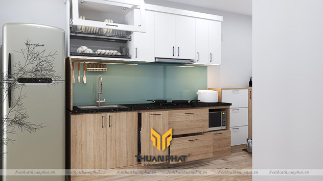 tủ bếp Melamine ME15