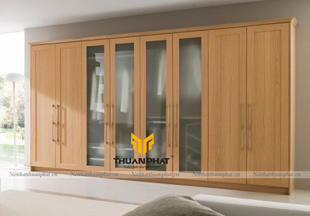 Tủ áo gỗ tự nhiên TA - 03