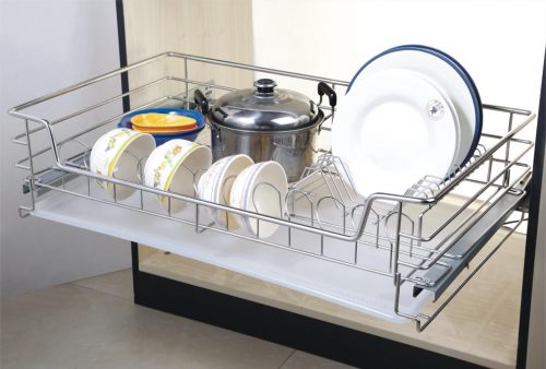 Kệ bát đũa đa năng inox tròn CR - 61
